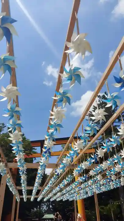 川越氷川神社の景色