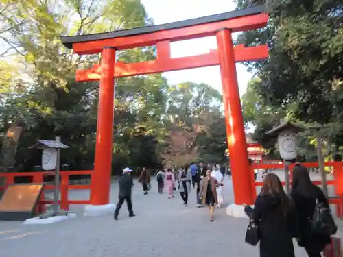 賀茂御祖神社（下鴨神社）の鳥居