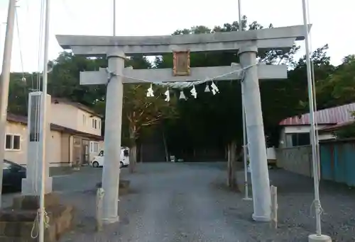 砂原稲荷神社の鳥居