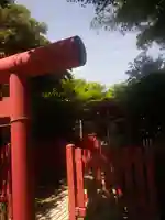 正一位稲荷大明神(築山稲荷社)の鳥居