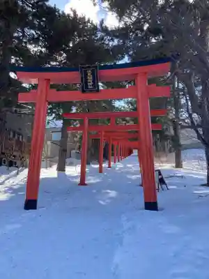 札幌伏見稲荷神社の鳥居