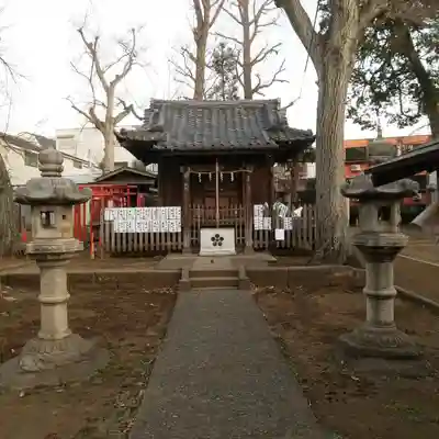 打越天神北野神社の本殿・本堂