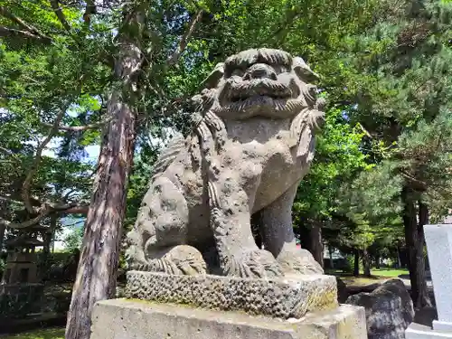 山部神社の狛犬