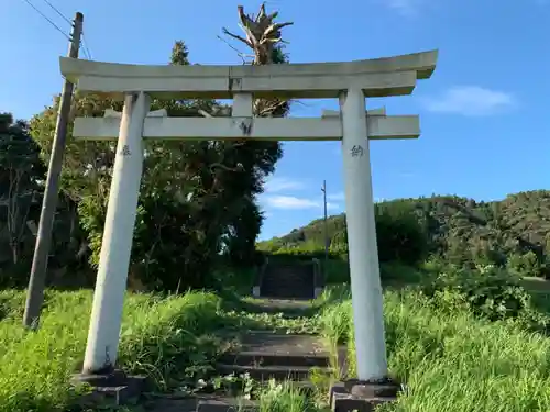 滝口神社の鳥居