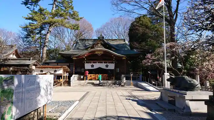 布多天神社の本殿・本堂