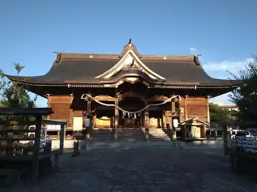 新発田諏訪神社の本殿