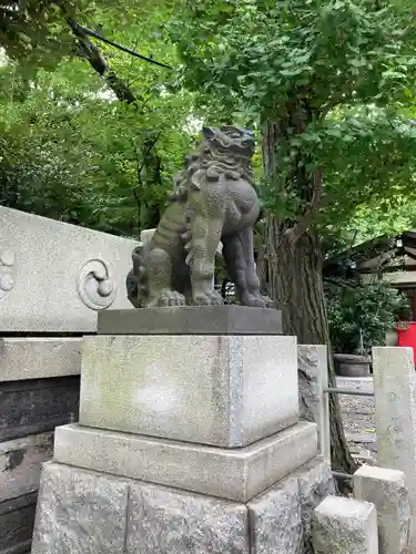 榊神社の狛犬