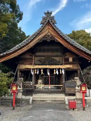 白山神社（木曽川町黒田）の本殿・本堂