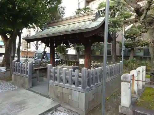 橘樹神社の手水舎