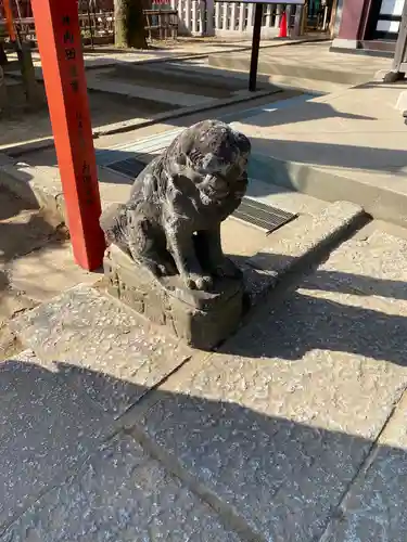 川越八幡宮の狛犬