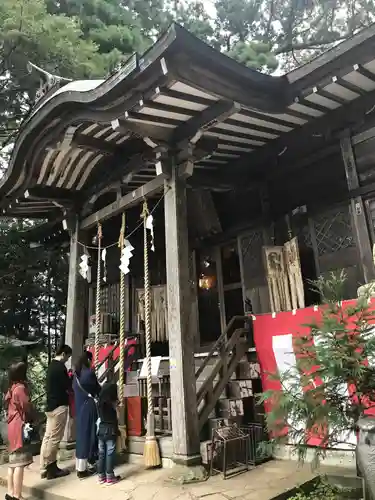 鷲子山上神社の本殿・本堂