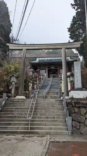 武蔵御嶽神社の鳥居