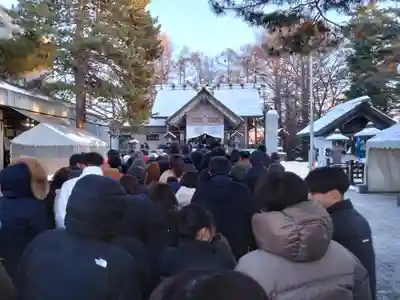 白石神社の初詣