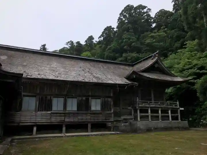 大神山神社奥宮の本殿・本堂