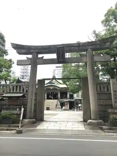 難波神社の鳥居