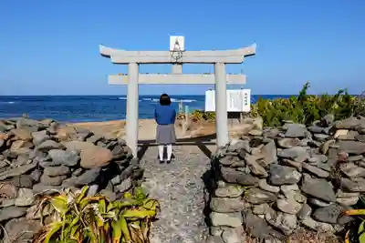 夢崎明神の鳥居