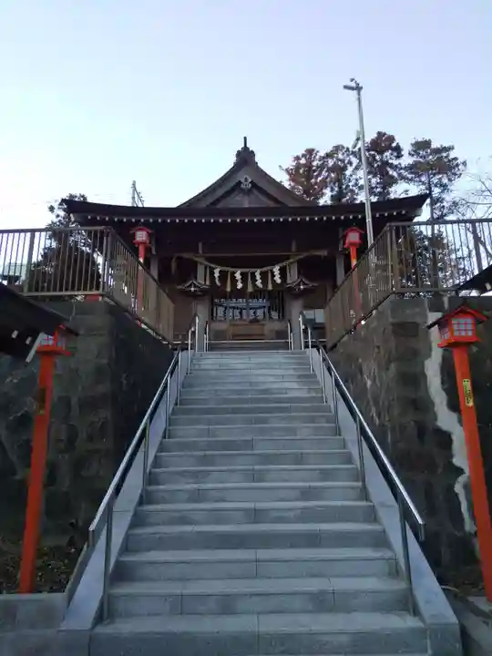 平作神社の本殿・本堂