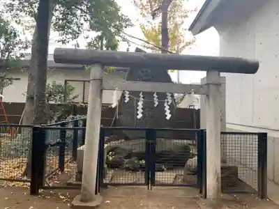 戸越八幡神社の鳥居