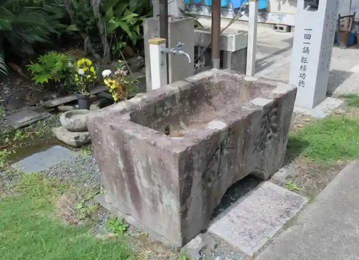 心月寺の手水舎