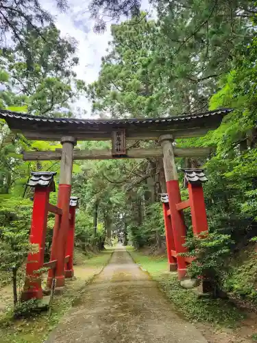 牛尾神社の鳥居