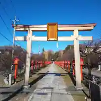 朝日森天満宮の鳥居