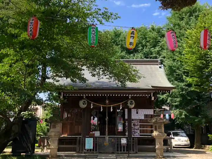 天沼熊野神社の本殿・本堂