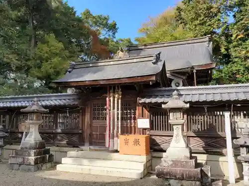 活津彦根神社の本殿・本堂