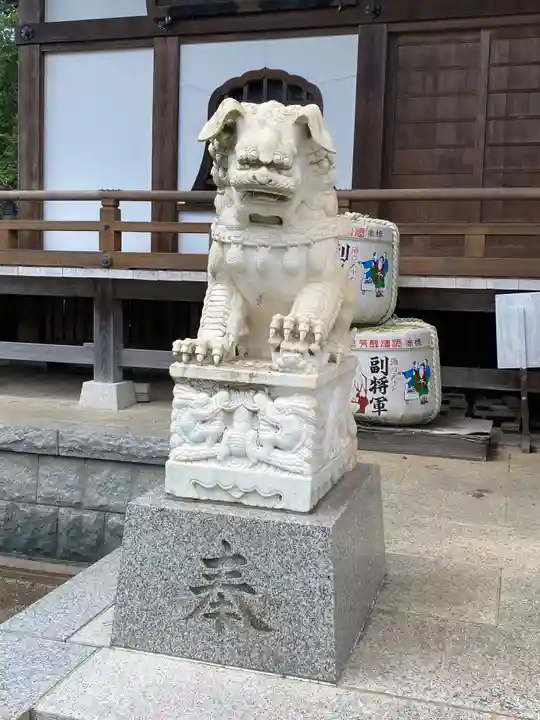 大山寺の狛犬