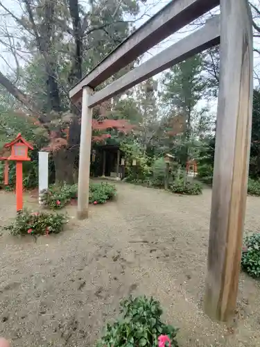 冠稲荷神社の鳥居