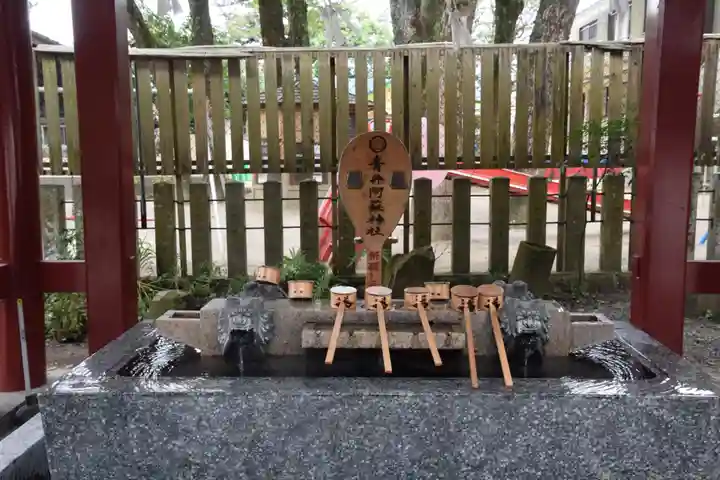 青井阿蘇神社の手水舎