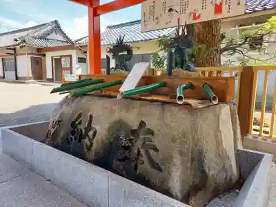 多治速比売神社の手水舎