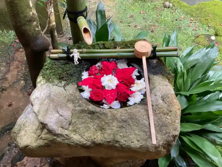 柳谷観音 楊谷寺の手水舎