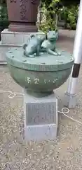 元郷氷川神社の狛犬