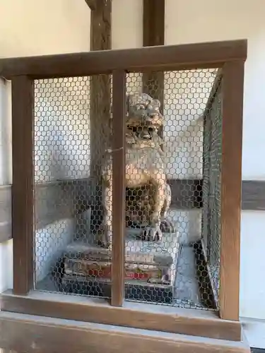 日牟禮八幡宮の狛犬