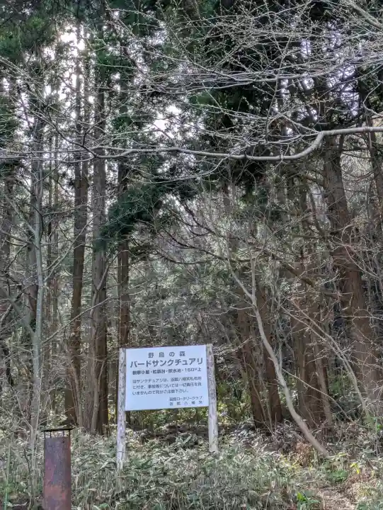 函館八幡宮の自然