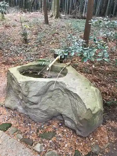 阿太加夜神社の手水舎