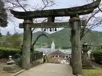 崎津諏訪神社の鳥居