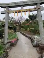 横浜御嶽神社の鳥居