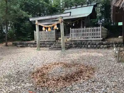 初生衣神社の本殿・本堂