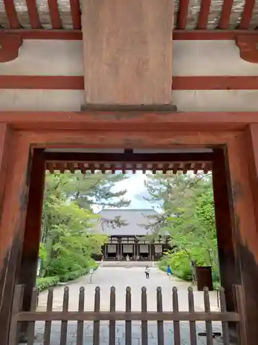 唐招提寺の山門・神門
