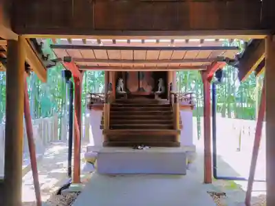 神明津島合社(宮越)の本殿・本堂