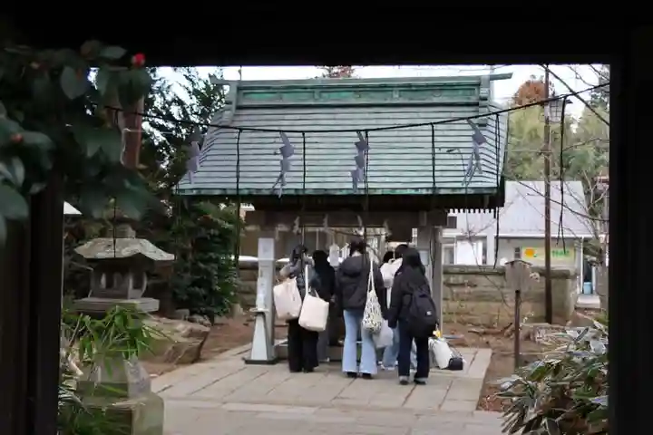 神炊館神社 ⁂奥州須賀川総鎮守⁂の手水舎