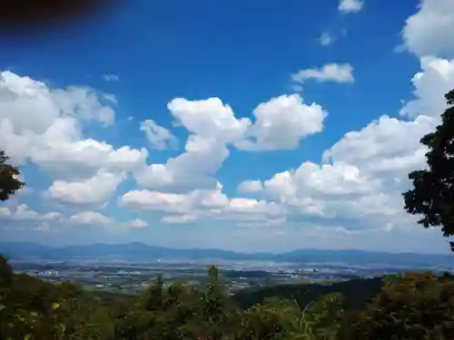 善峯寺の景色