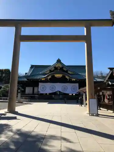 靖國神社の鳥居