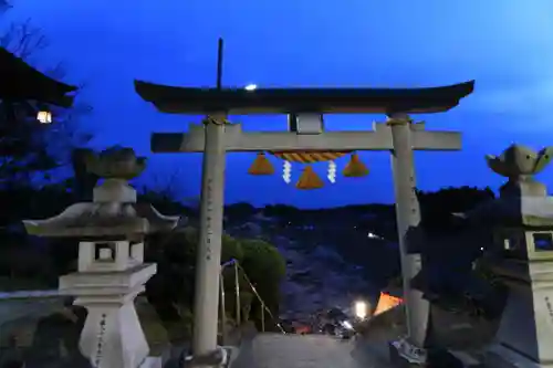 長屋神社の鳥居