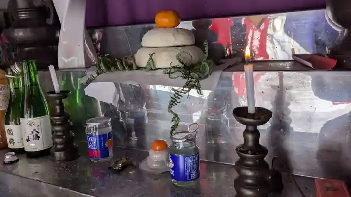 旭山立木大師堂の初詣