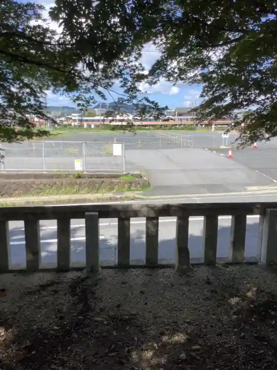 本土神社の周辺