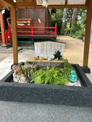 皇大神社の手水舎