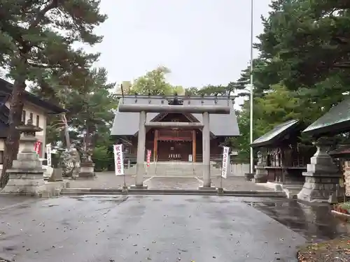 富良野神社の鳥居