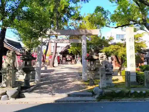 稲荷社（道徳稲荷神社）の鳥居